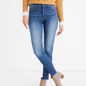 Madewell | Tall 9" Mid-Rise Skinny Jeans Size 32